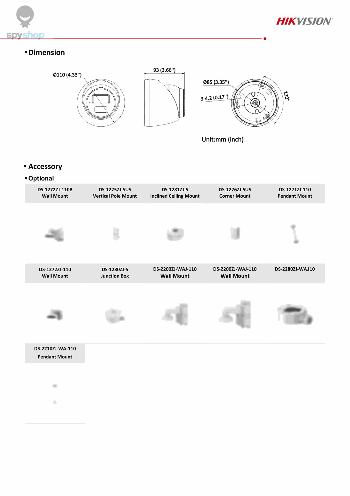 Hikvision 8MP IP Camera – 4K Turret, Color Night Vision, AI Detection-DS-2CD1383G2-LIUF / Australia / 2.8mm