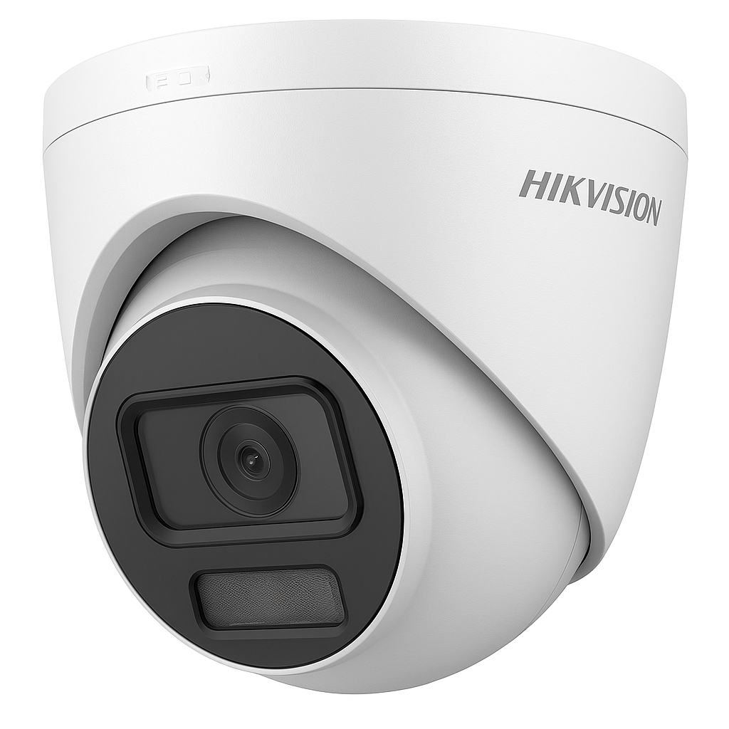 8MP Smart Hybrid Light Fixed Turret Network Camera with Mic, SD Slot, IP67