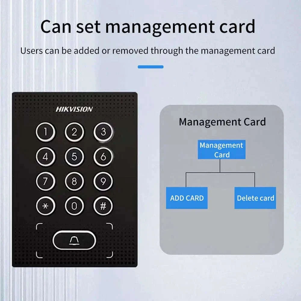 Hikvision Access Control Keypad for Secure Code and Card Entry-Default Title