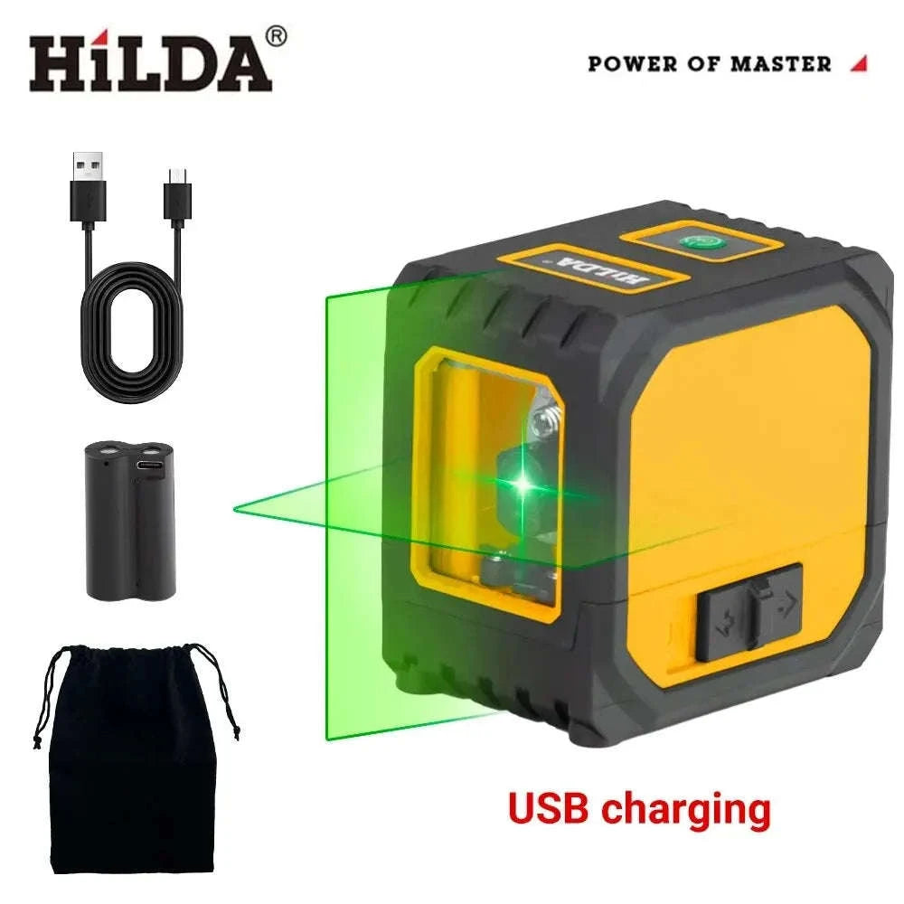 HILDA 2 Lines Mini Laser Level-ZYOZ097