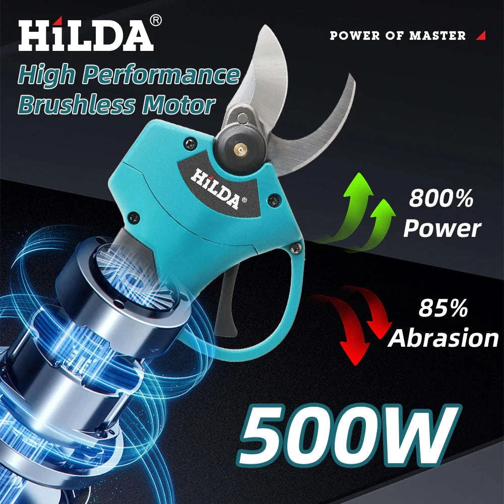 HILDA Cordless Electric Pruning Shears for Makita 18V-AB310 No battery
