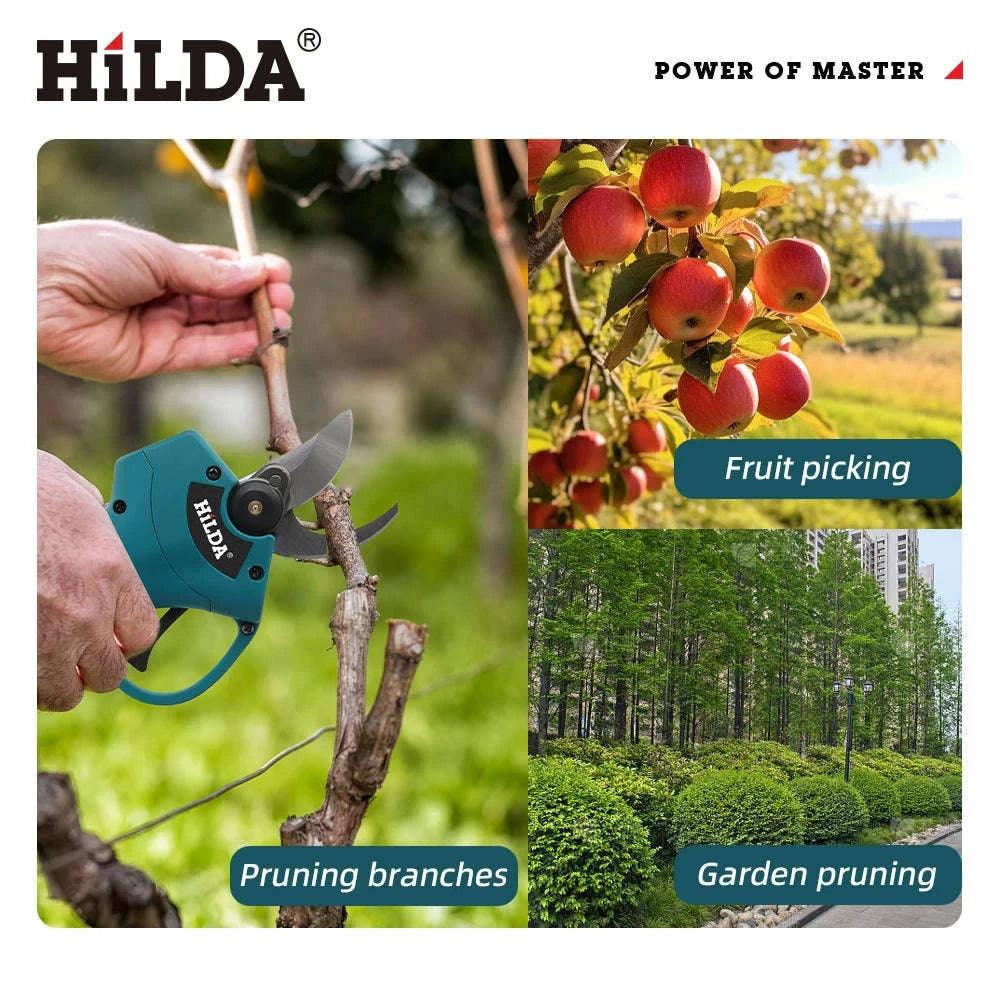 HILDA Cordless Electric Pruning Shears for Makita 18V-AB310 No battery