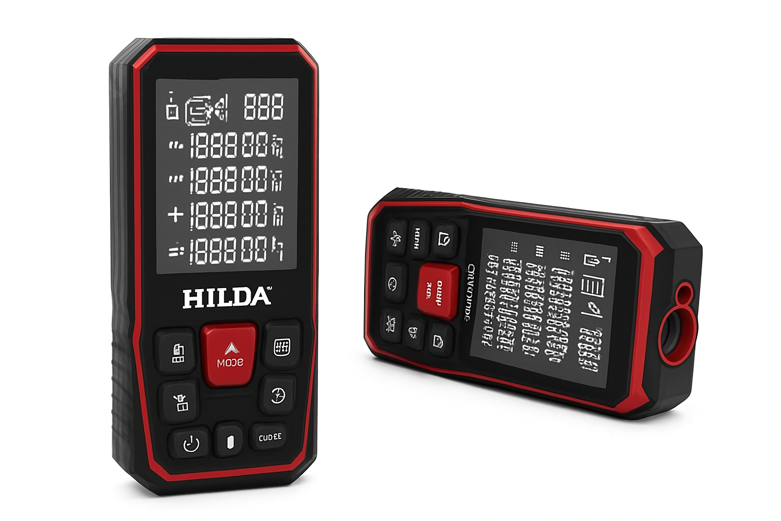 HILDA Laseravståndsmätare 50M / 100M / 120M Avståndsmätare