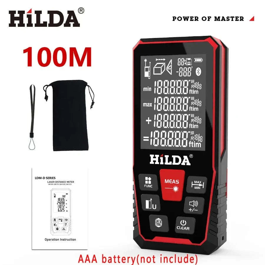 HILDA Laser Rangefinder 50M / 100M / 120M-100m CJ368