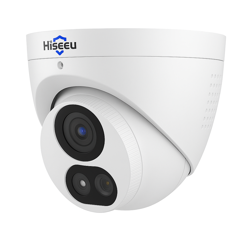 4K 12MP PoE Dome Security Camera with Motion Detection
