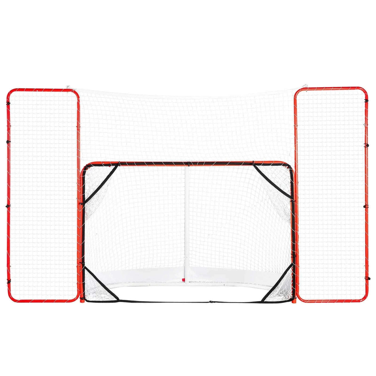 Hockey Goal with Backstop Targets 72 Inch Portable Indoor Outdoor Steel Net-72inch heigh / spain