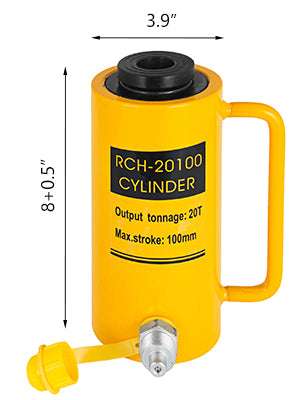 Hollow Hydraulic Cylinder Jack 20T–60T, 50–100mm Stroke-30T 50MM / United States