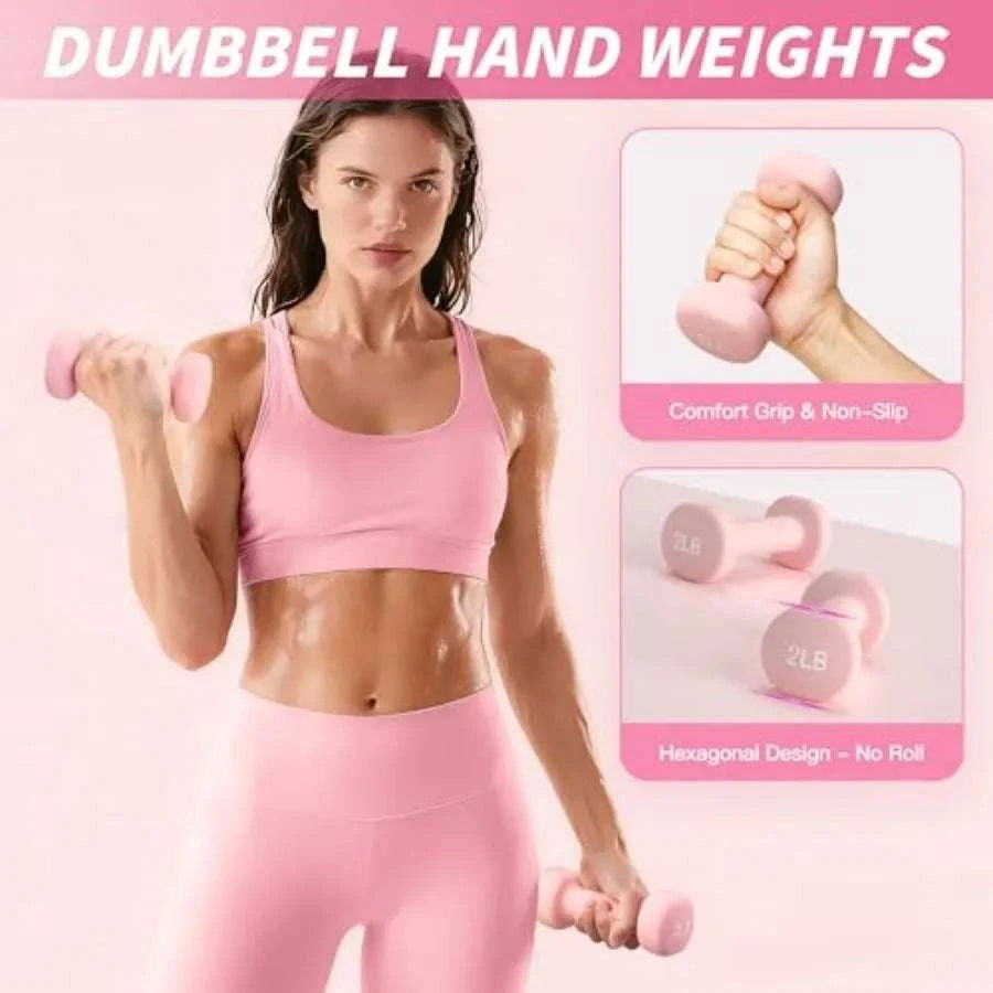 Home Pilates Workout Kit with Ring, Ball, Bands & Grip Socks-United States