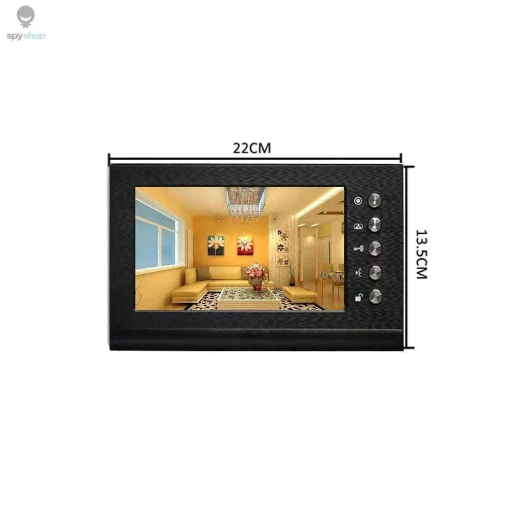 Homefong RFID Video Doorbell with 7-Inch Monitor-Set 2