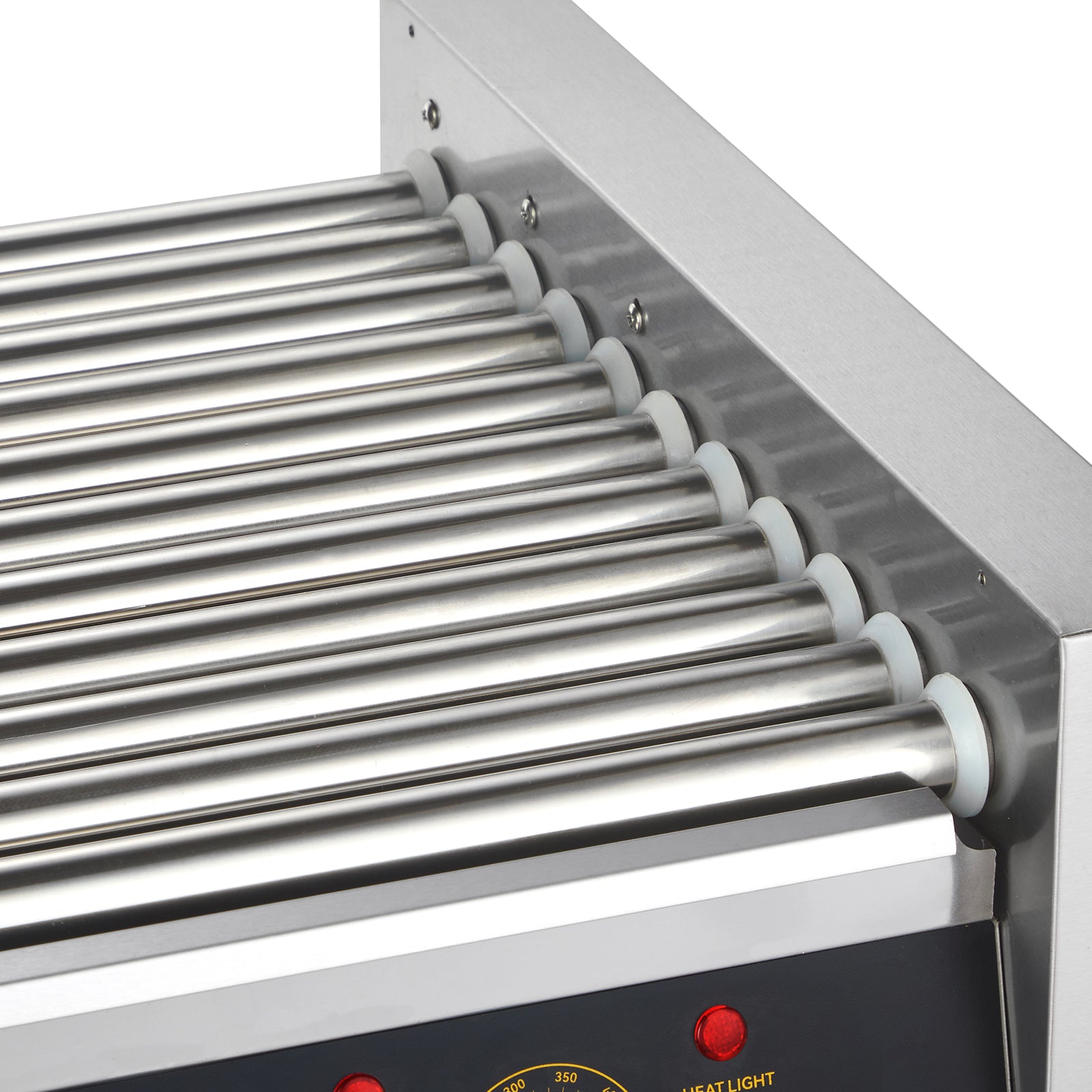 Commercial Hot Dog Roller Grill – 5, 7 or 11 Rollers for Fast Even Cooking