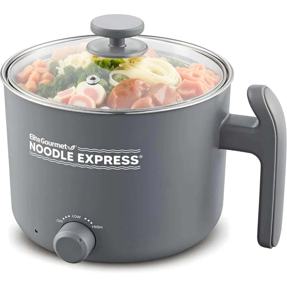 Hot Pot with Stainless-Steel Interior and Glass Lid-United States