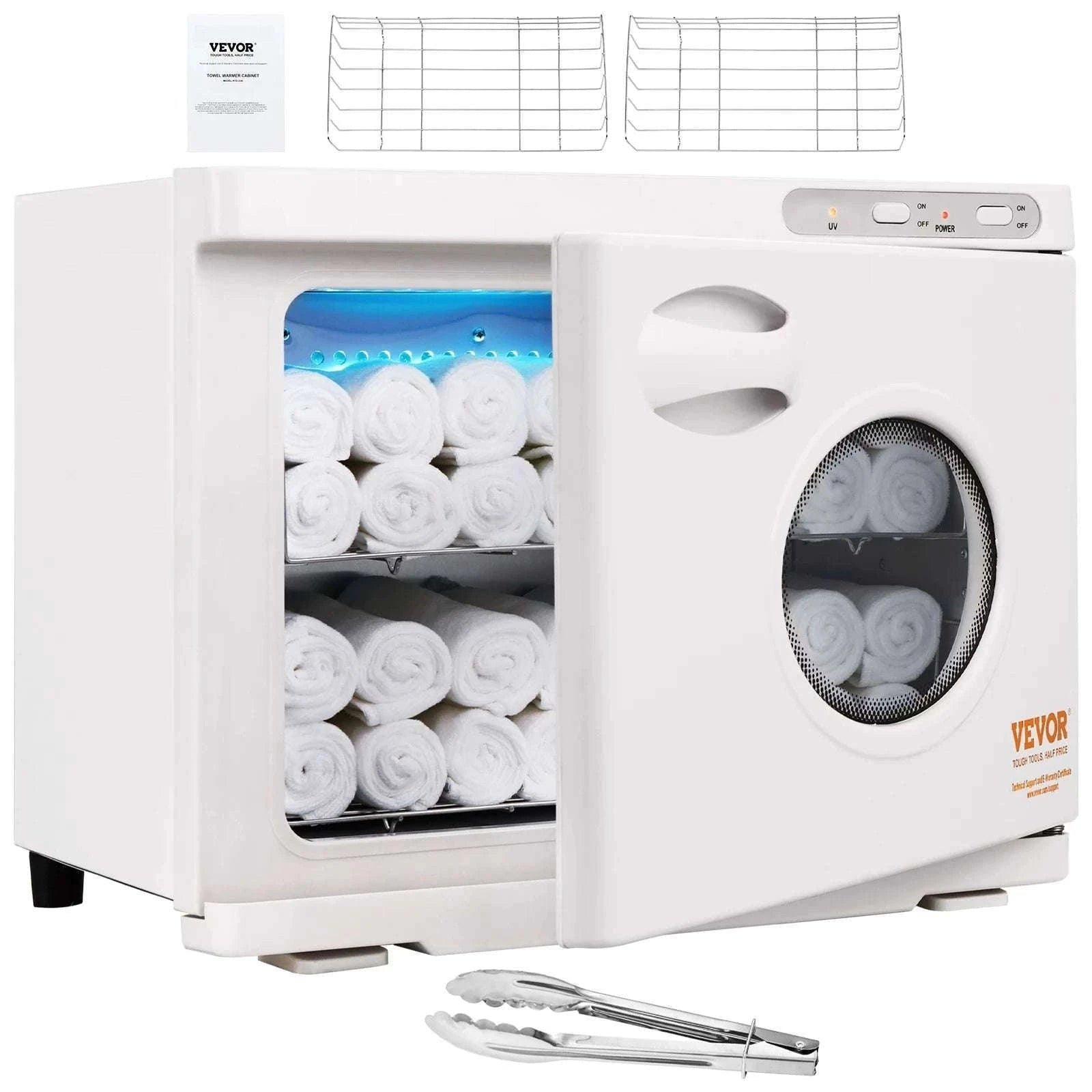 Hot Towel Warmer Cabinet 8L/23L with UV Light & Fast Heating-23L 6W UV light / United States