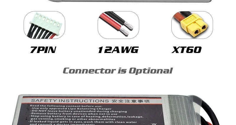 HRB LiPo Battery for RC Models-11.1V 4000mah XT60 / france