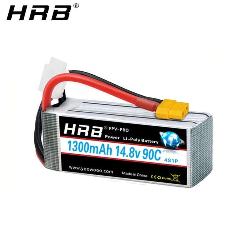 HRB LiPo Battery for RC Models with Stable Power Output-11.1V 4000mah XT60 / france