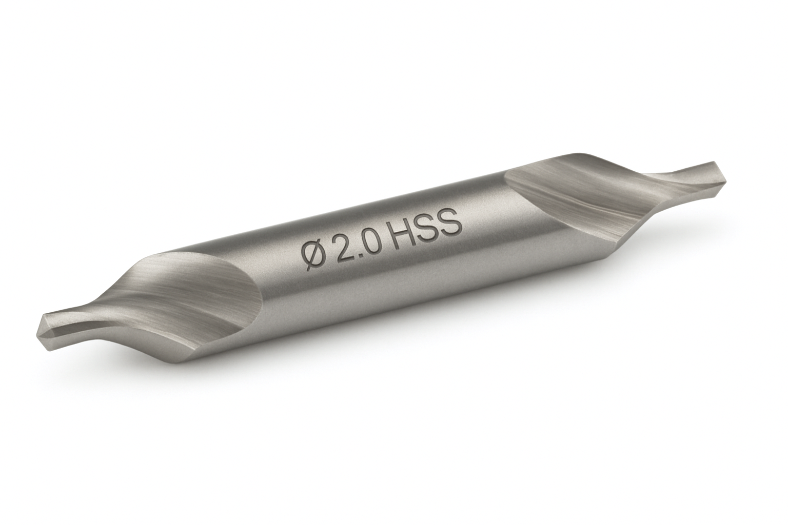 Juego de brocas centradoras HSS 60° para metal (1–10 piezas, varios tamaños)