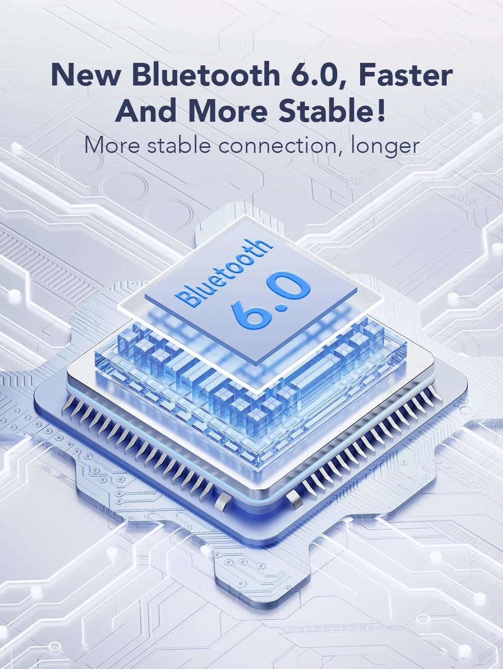 HTC NE20 Bluetooth V6.0 Translator Earbuds with LCD Touch Screen-White AI