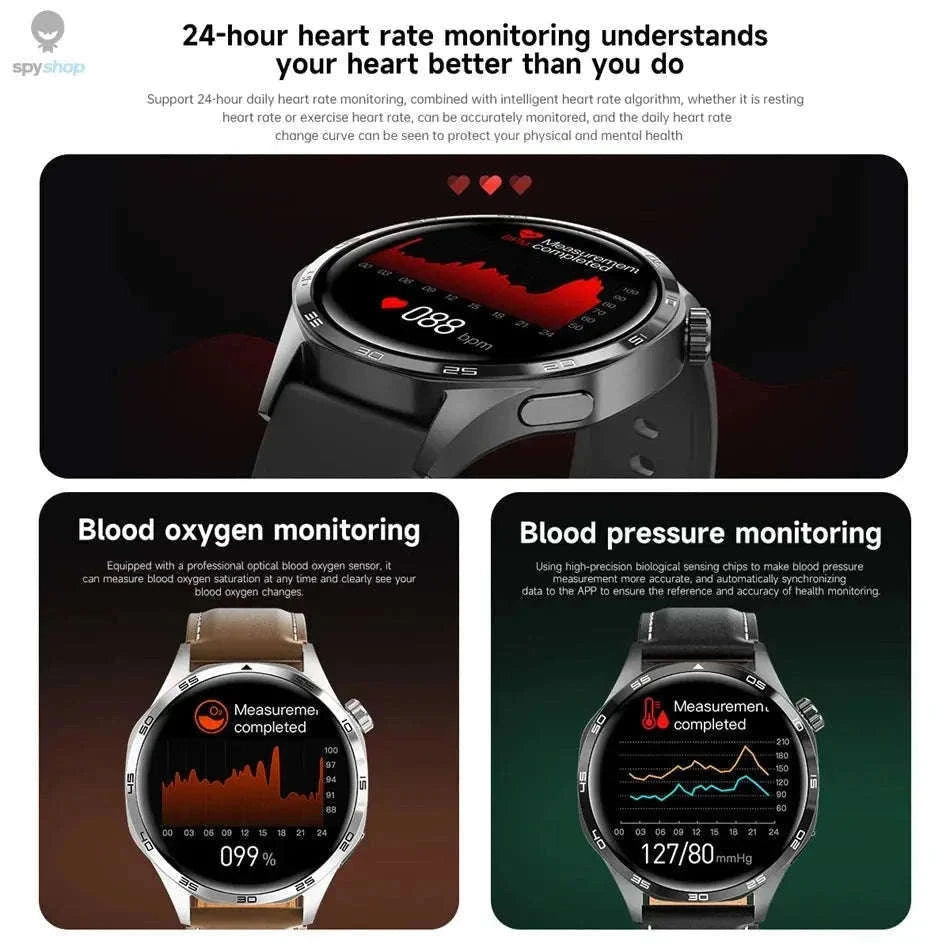 HUAWEI GT5 Pro Smartwatch with AMOLED Display, GPS & NFC-black steel / Watch GT5 PRO