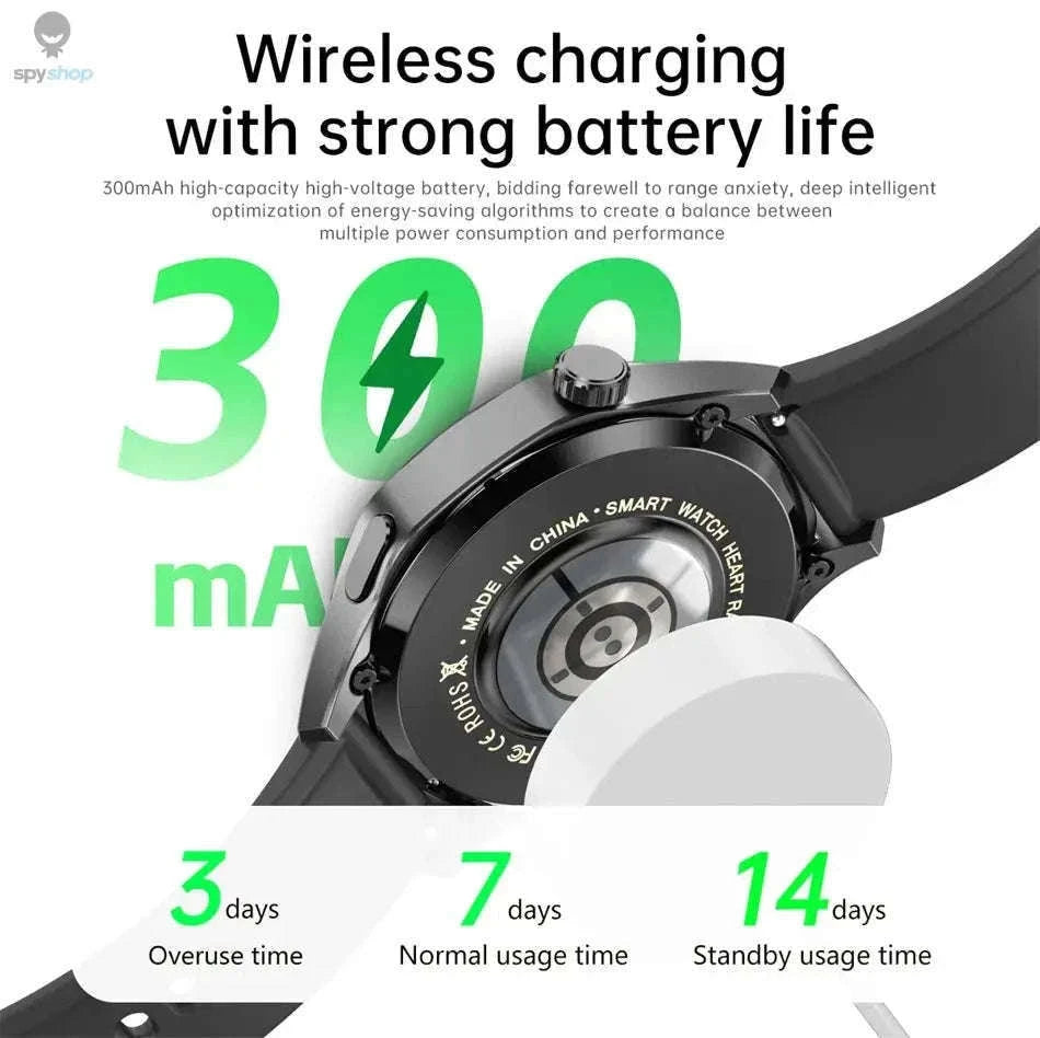 HUAWEI GT5 Pro Smartwatch with AMOLED Display, GPS & NFC-black steel / Watch GT5 PRO