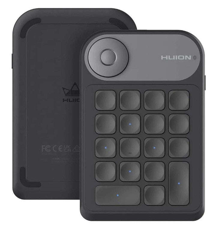 Huion Keydial Mini Keyboard K20 for Creative Workflows-K20 / United States