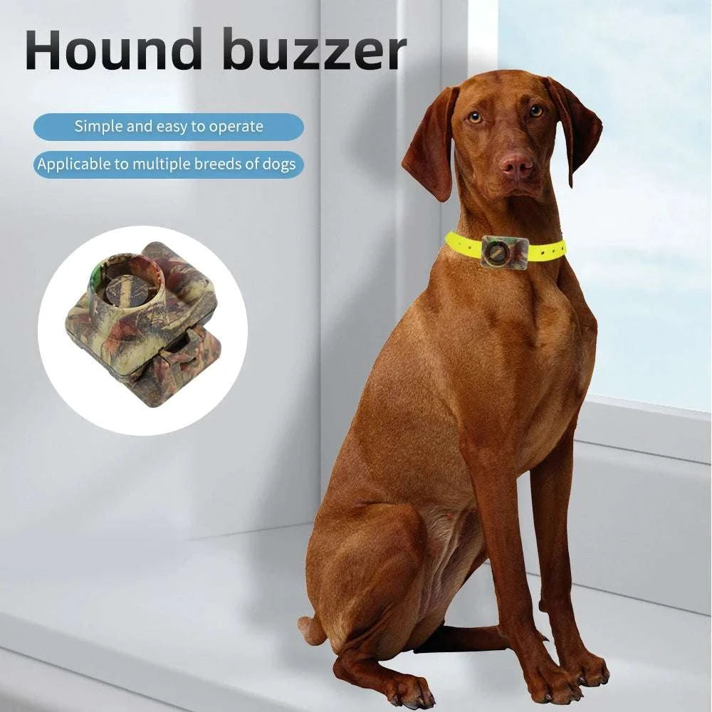 Hunting Dog Beeper Collar with Sound Localization & Waterproof Design-Yellow