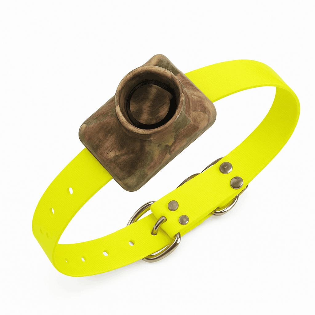Hunting Dog Beeper Collar with Sound Localization & Waterproof Design-Yellow