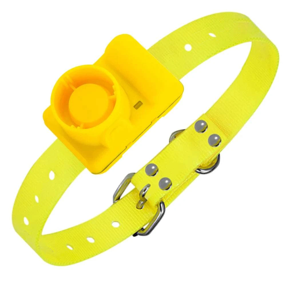 Hunting Dog Beeper Collar with Sound Localization & Waterproof Design-Yellow