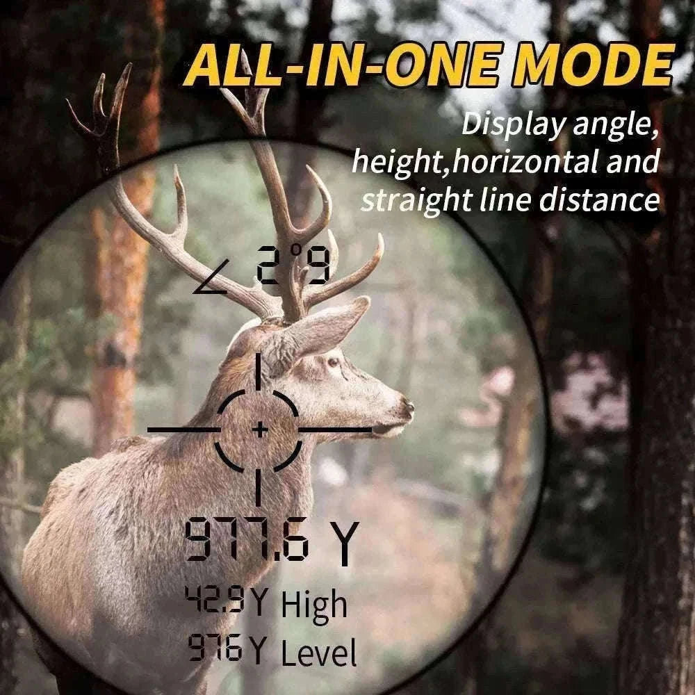 Hunting Laser Rangefinder 1000 Yards with Rechargeable Battery-camo rangefinder / 1000m