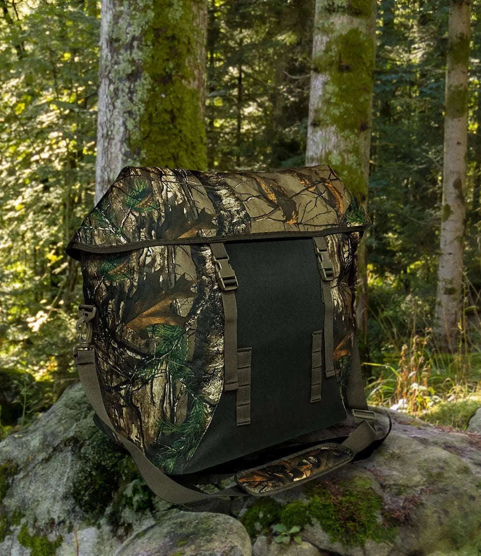 Hunting Scent Proof Bag with Airtight Zipper, 600D Oxford-Camouflage