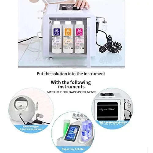 Hydra Liquid Facial Solution Set 3 x 400ml for Beauty Machines-1200ML Per Set / spain