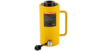 SucceBuy Cricchetto idraulico a cilindro cavo 20/30/60T con stantuffo da 50/100mm, cilindro idraulico solido per auto/furgone/barca