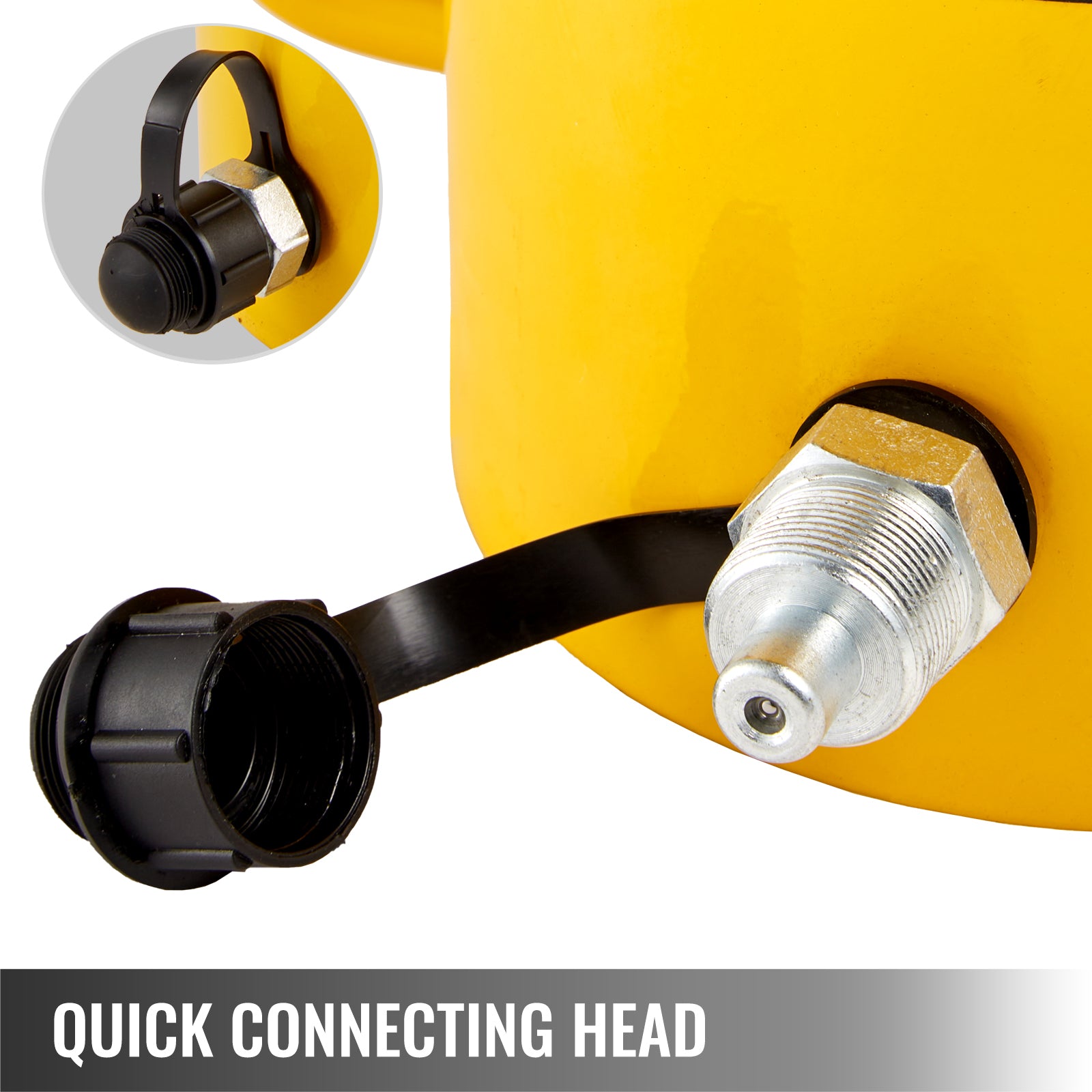 60 Ton Hydraulic Cylinder Jack 2 Inch Stroke Low Profile Ram