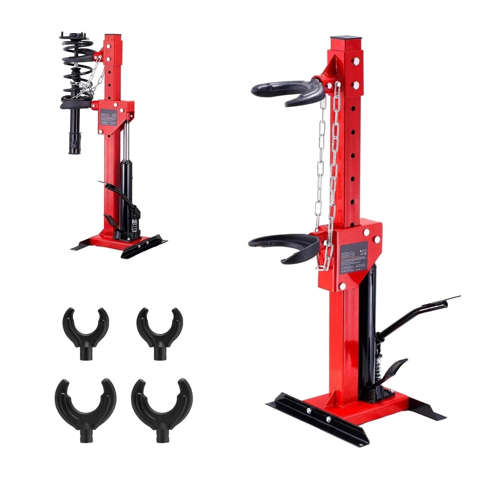 Hydraulic Strut Spring Compressor 4.5 Ton with Safety Chain-GERMANY