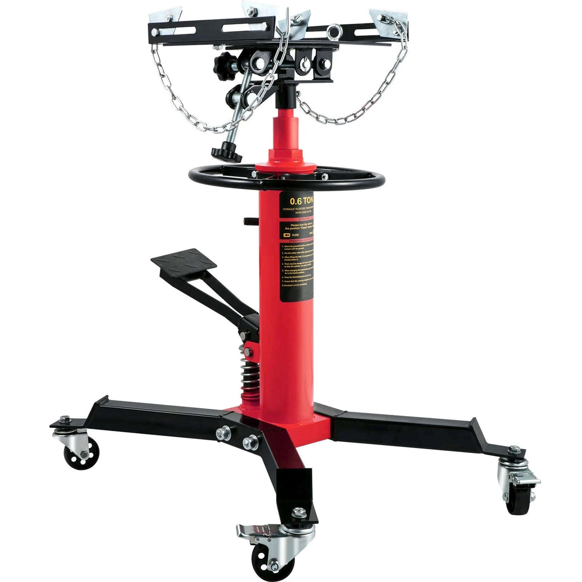 Hydraulic Telescopic Transmission Jack with Foot Pedal-france