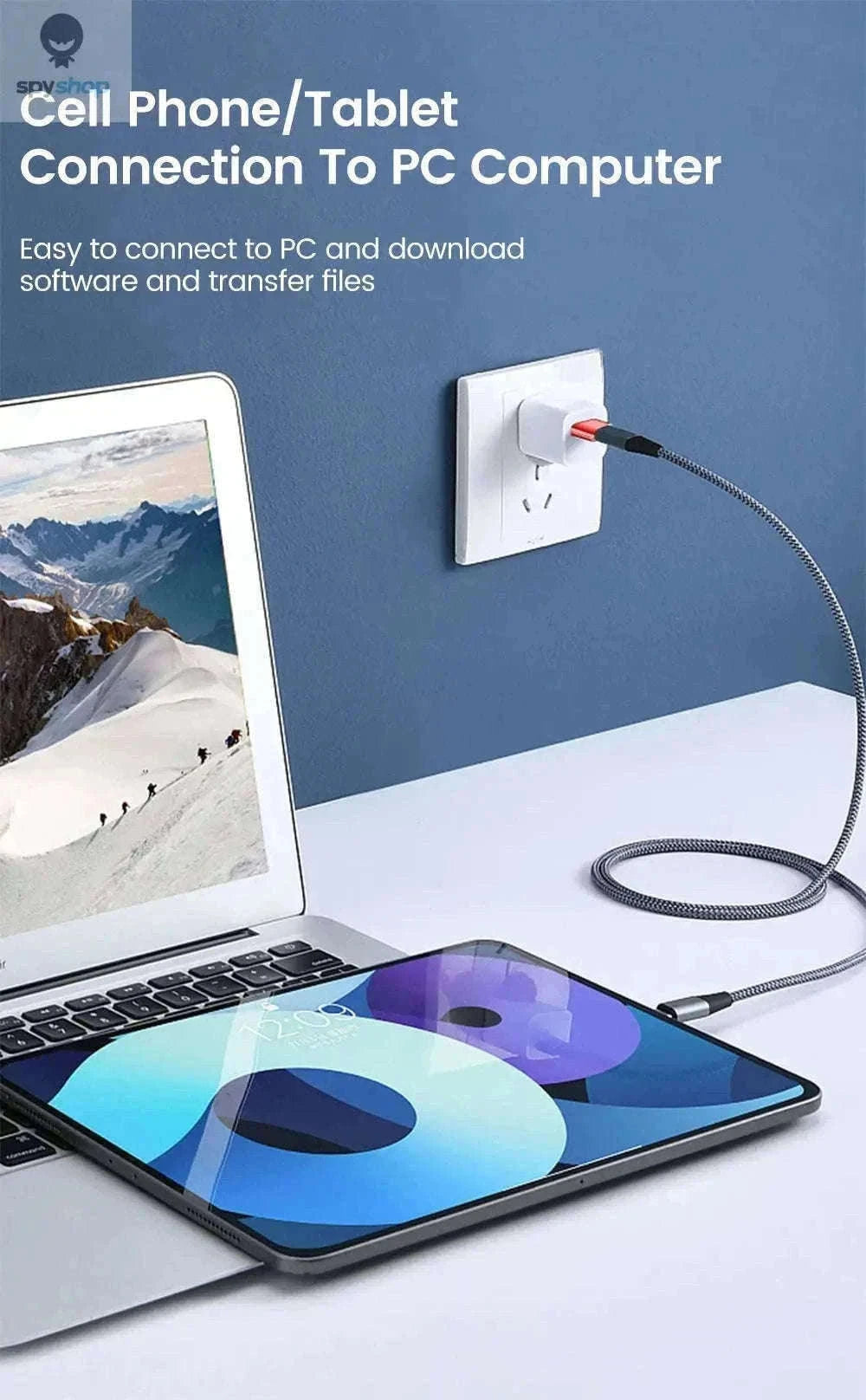 HyperLink 10A OTG USB-C Adapter for Fast Charging and USB 3.0-BlackA