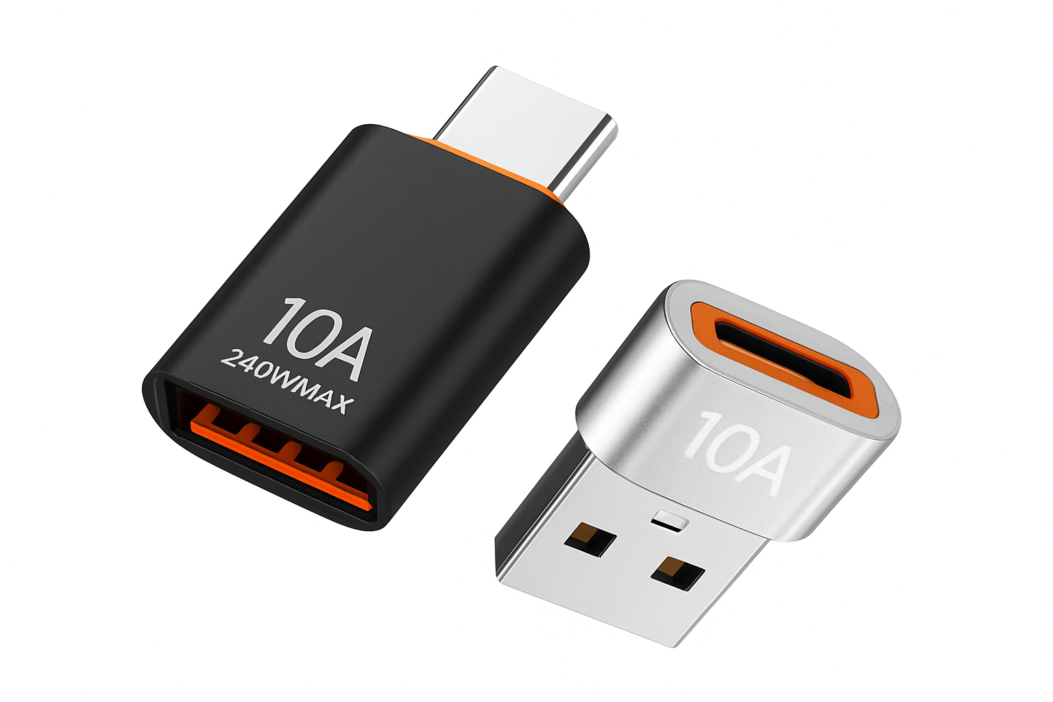 Adaptador HyperLink 10A OTG USB-C para carga rápida y USB 3.0