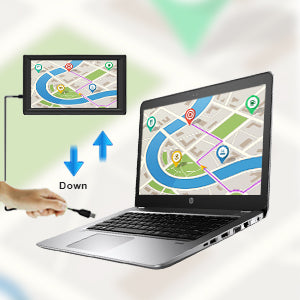 7-Inch GPS Navigation for Cars, Trucks and Buses with Europe Maps