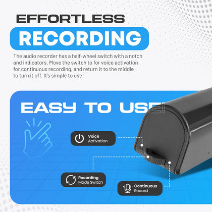 Concealed Voice Recorder Dictaphone in a Power Bank - Spy-shop.com