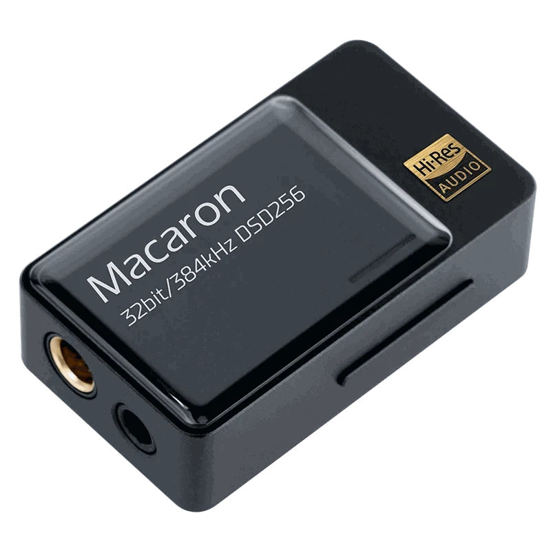 iBasso Jr Macaron Portable USB DAC Amp with 4.4mm & 3.5mm Output-Macaron (Black)