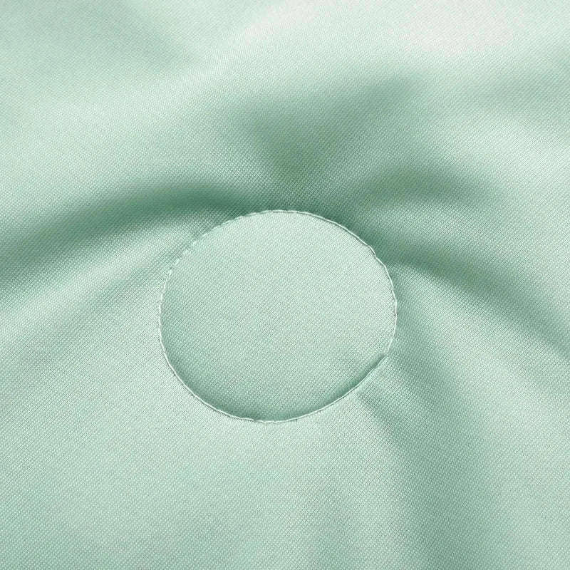 Ice Silk Cooling Blanket for Summer Sleep Comfort-Aqua Green / 200x230cm