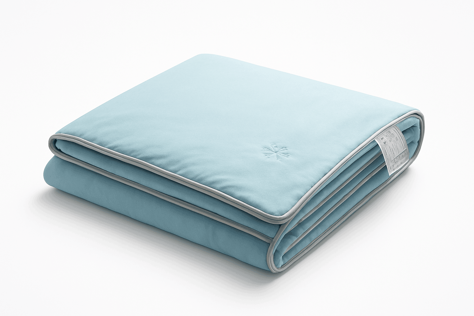 Ice Silk Cooling Blanket for Summer Sleep Comfort-Aqua Green / 200x230cm