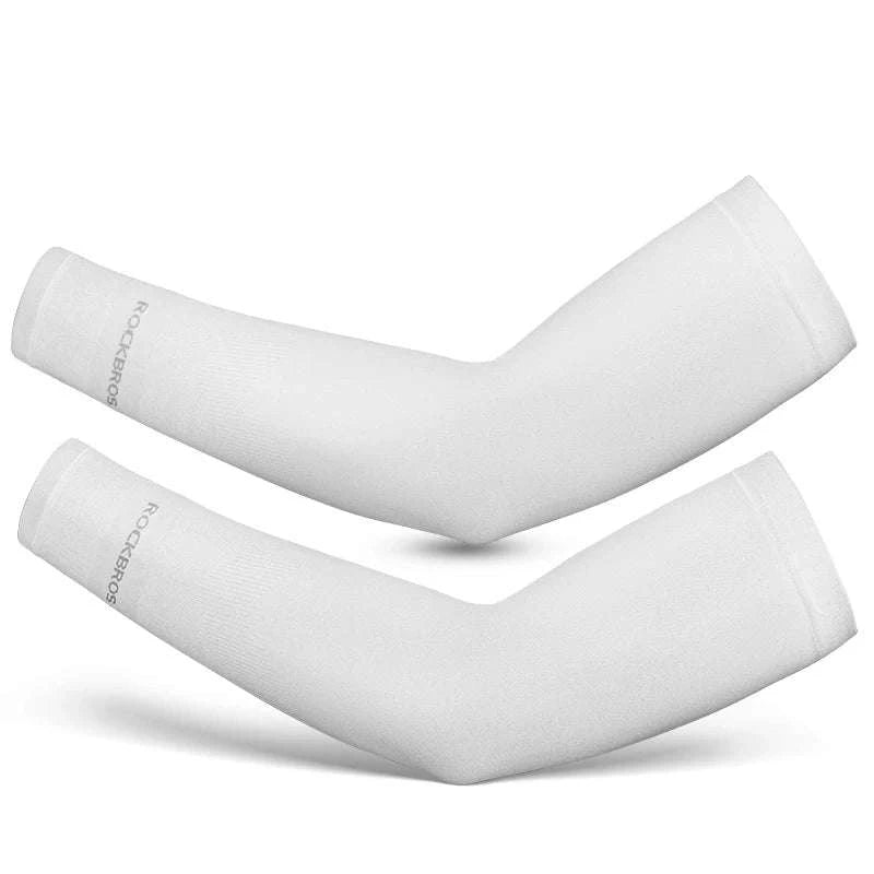 Ice Silk Cycling Sleeves with UV Protection-XT9002BL / One Size
