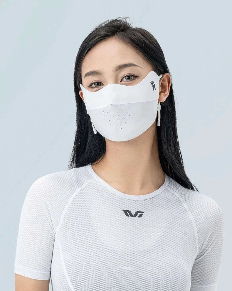 Ice Silk UV Protection Face Mask for Summer Outdoor Sport-12240001003 / 1 pcs