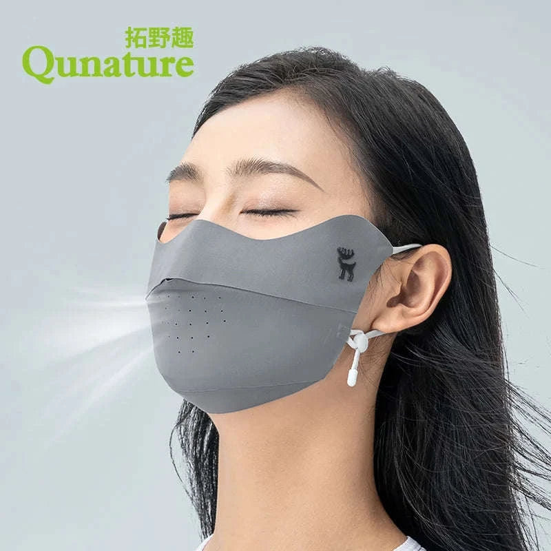 Ice Silk UV Protection Face Mask for Summer Outdoor Sport-12240001003 / 1 pcs