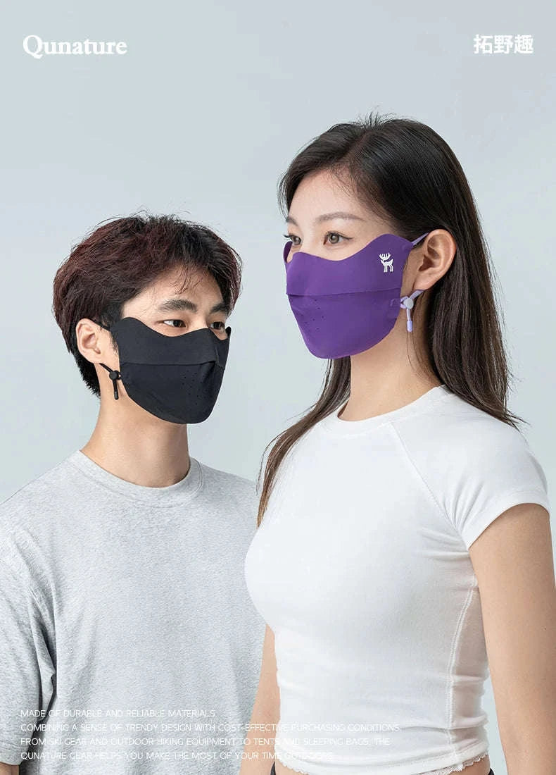 Ice Silk UV Protection Face Mask for Summer Outdoor Sport-12240001003 / 1 pcs