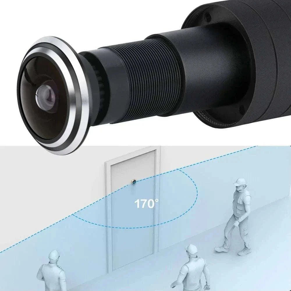 ICSEE Tuya WiFi Smart Door Peephole Camera 1080P-D-tuya app / AU Plug