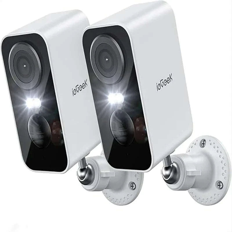 ieGeek 2K Wireless Battery Security Camera, 2-Pack-United Kingdom