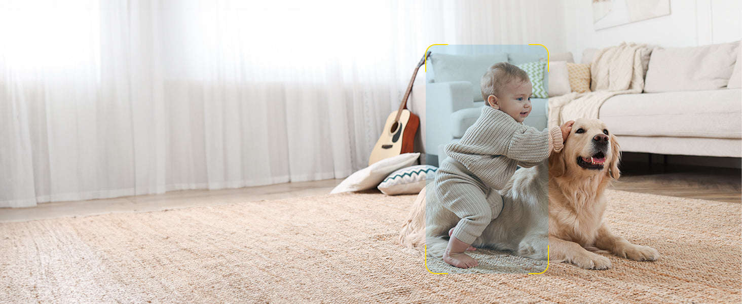 ieGeek 5 Inch Baby Monitor with 2 Cameras, 2K/3MP-United Kingdom