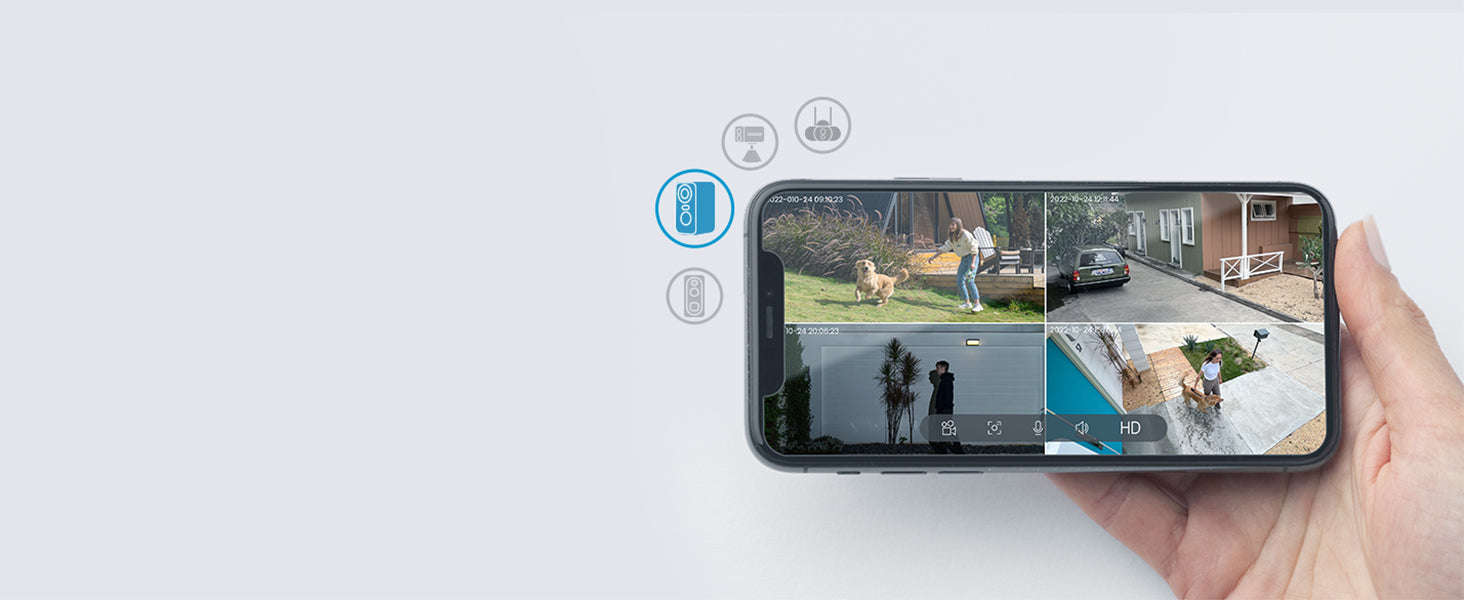 ieGeek 5MP Wireless Outdoor Security Camera with Night Vision-Germany / 1/2.7"