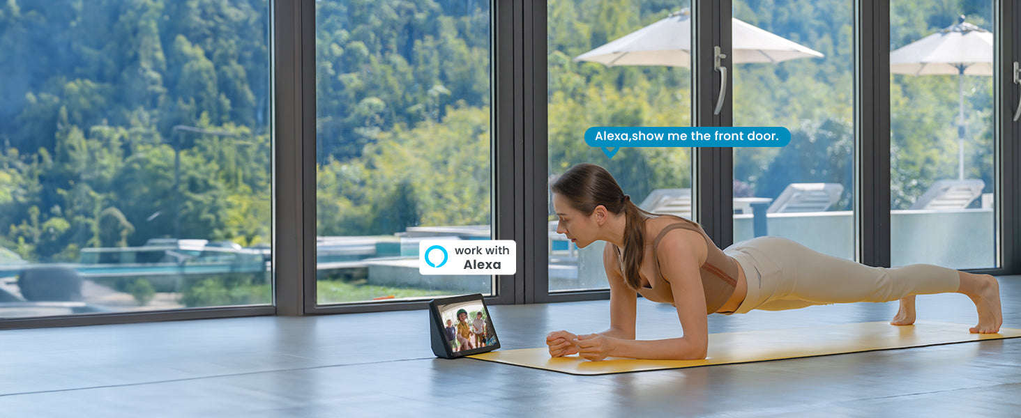 ieGeek Wireless Video Doorbell Camera with Chime, 2K HD-United Kingdom