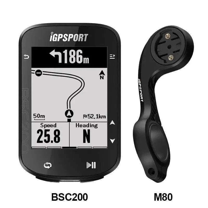 IGPSPORT BSC200 GPS Bicycle Computer for Ride Tracking-BSC200